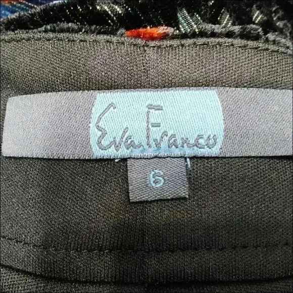 Eva Franco Pasquette Velvet Wide Leg Pants - Anthropologie - High Rise, Size 6 - Picture 3 of 3